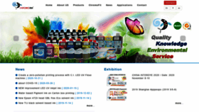 What Chromoink.com website looked like in 2021 (3 years ago)