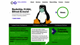 What Collabora.com website looked like in 2021 (3 years ago)
