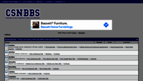 What Csnbbs.com website looked like in 2021 (3 years ago)