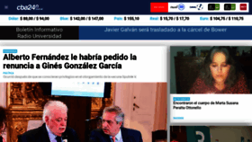 What Cba24n.com.ar website looked like in 2021 (4 years ago)