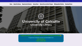What Culibrary.ac.in website looked like in 2021 (3 years ago)