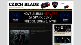 What Czechblade.cz website looked like in 2021 (3 years ago)