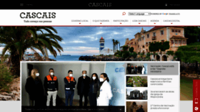 What Cascais.pt website looked like in 2021 (3 years ago)
