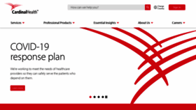 What Cardinal.com website looked like in 2021 (3 years ago)