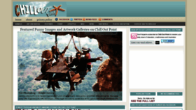 What Chilloutpoint.com website looked like in 2021 (4 years ago)