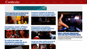 What Contextotucuman.com website looked like in 2021 (4 years ago)