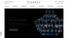 What Curreyandcompany.com website looked like in 2021 (3 years ago)