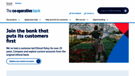 What Co-operativebank.co.uk website looked like in 2021 (3 years ago)