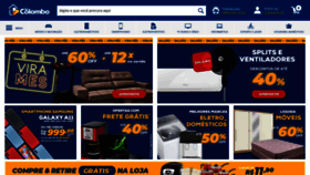What Colombo.com.br website looked like in 2021 (4 years ago)
