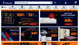 What Colombo.com.br website looked like in 2021 (3 years ago)