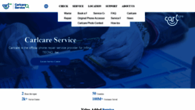What Carlcare.com website looked like in 2021 (3 years ago)
