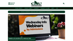 What Cmu.ca website looked like in 2021 (4 years ago)