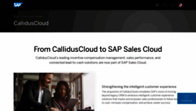 What Calliduscloud.com website looked like in 2021 (3 years ago)