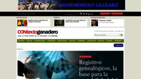What Contextoganadero.com website looked like in 2021 (3 years ago)