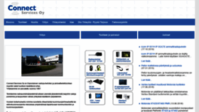 What Connect.fi website looked like in 2021 (4 years ago)