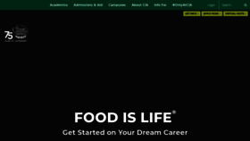 What Ciachef.edu website looked like in 2021 (4 years ago)