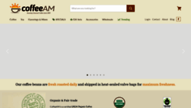 What Coffeeam.com website looked like in 2021 (3 years ago)