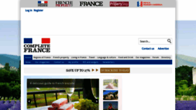 What Completefrance.com website looked like in 2021 (3 years ago)