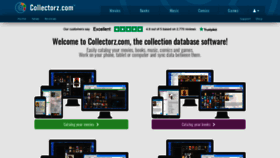 What Collectorz.com website looked like in 2021 (3 years ago)