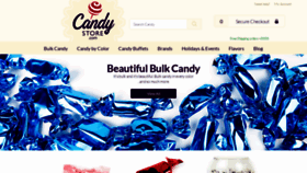 What Candystore.com website looked like in 2021 (3 years ago)