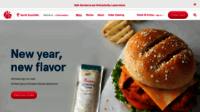 What Cfarestaurant.com website looked like in 2021 (3 years ago)