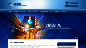 What Ctbdigital.com.br website looked like in 2021 (3 years ago)