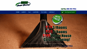 What Carpetcleaningservicesdeal.com website looked like in 2021 (3 years ago)