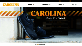 What Carolinashoe.com website looked like in 2021 (3 years ago)