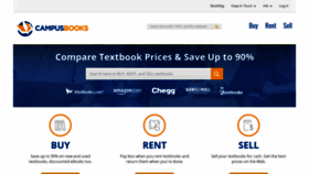 What Campusbooks.com website looked like in 2021 (3 years ago)