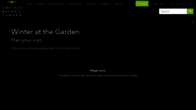 What Chicagobotanic.org website looked like in 2021 (3 years ago)
