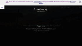 What Cinnamonhotels.com website looked like in 2021 (3 years ago)