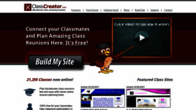 What Classcreator.com website looked like in 2021 (3 years ago)