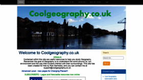 What Coolgeography.co.uk website looked like in 2021 (3 years ago)
