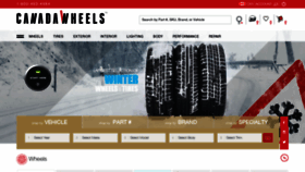 What Canadawheels.ca website looked like in 2021 (3 years ago)