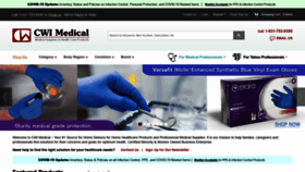 What Cwimedical.com website looked like in 2021 (3 years ago)