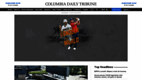What Columbiatribune.com website looked like in 2021 (3 years ago)