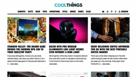 What Coolthings.com website looked like in 2021 (3 years ago)