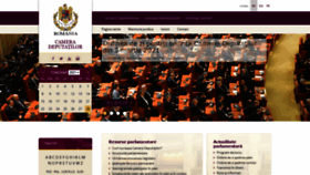 What Cdep.ro website looked like in 2021 (3 years ago)