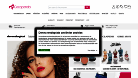 What Cocopanda.se website looked like in 2021 (4 years ago)