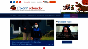 What Colorincolorado.org website looked like in 2021 (3 years ago)