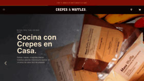 What Crepesywaffles.com website looked like in 2021 (5 years ago)