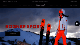 What Colesport.com website looked like in 2021 (3 years ago)