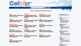 What Cotid.org website looked like in 2021 (3 years ago)
