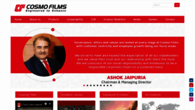 What Cosmofilms.com website looked like in 2021 (3 years ago)