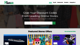 What Couponado.com website looked like in 2021 (3 years ago)
