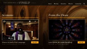 What Cathedralatl.org website looked like in 2021 (3 years ago)