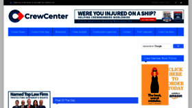 What Crew-center.com website looked like in 2021 (3 years ago)
