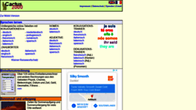 What Cactus2000.de website looked like in 2021 (3 years ago)