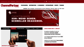 What Channelpartner.de website looked like in 2021 (3 years ago)