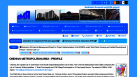 What Cmdachennai.gov.in website looked like in 2021 (3 years ago)